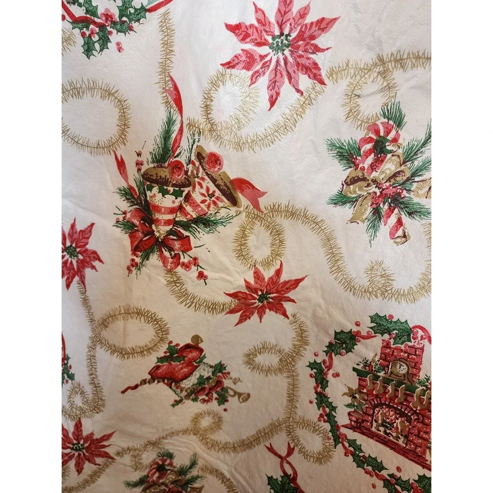 Plastic Christmas Table Cloth Size‎ 66